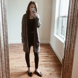 Madewell grey Cardigan sweater